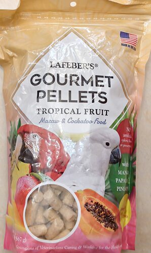 美国Lafeber拉菲伯大型鹦鹉水果颗粒粮金刚葵花巴丹全营养主食