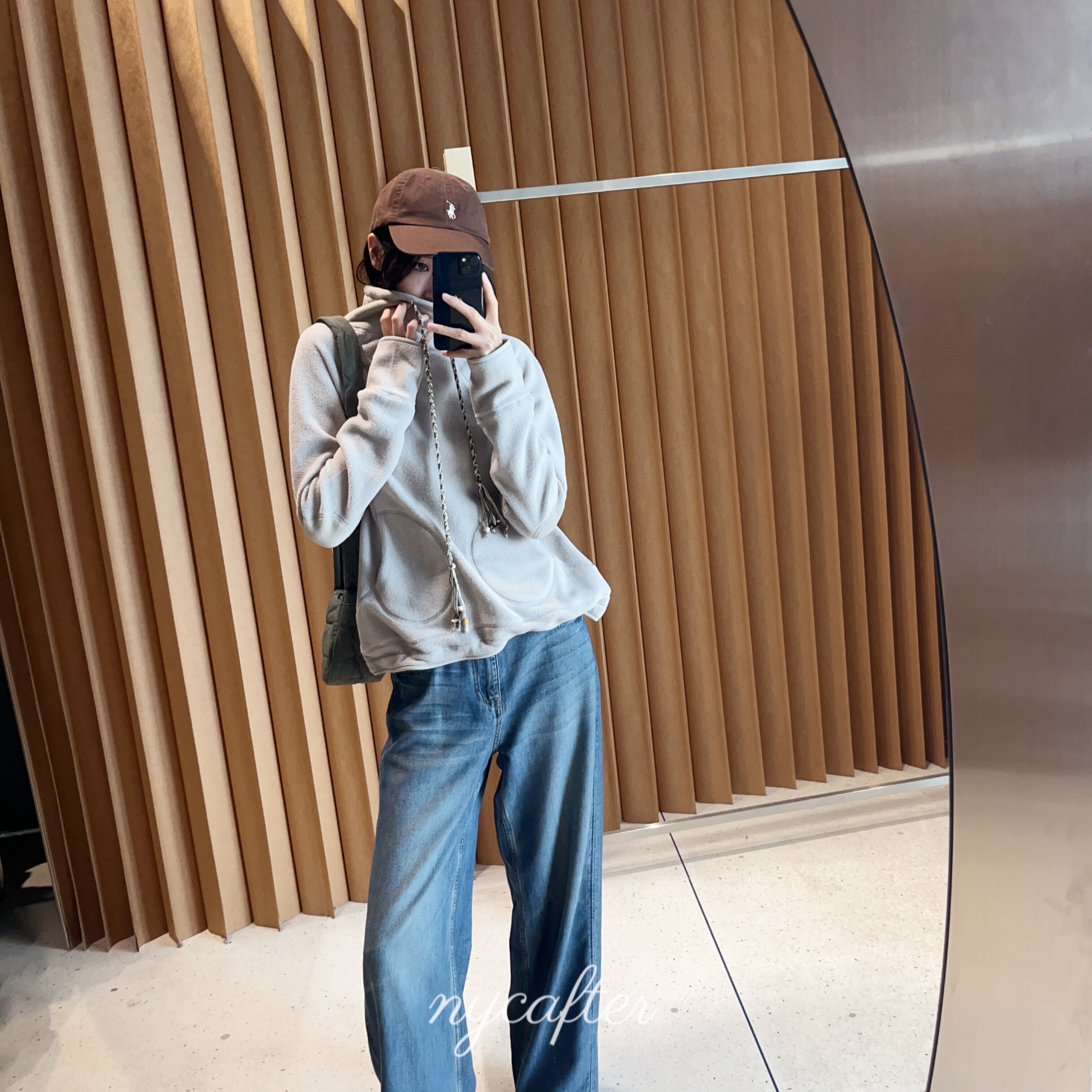 【念念】nycafter 套头摇粒绒卫衣手工编绳串珠卫衣aa3395