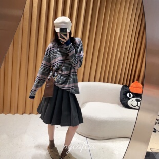 nycafter学院风百褶裙半裙设计师马春5192 念念