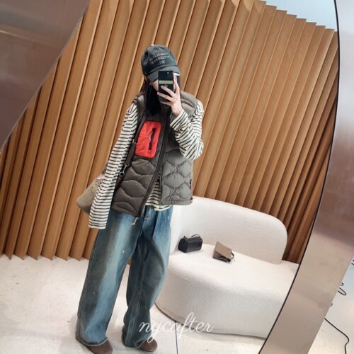 【念念】nycafter[鹅]防风防泼水羽绒马甲背心外套jz3530