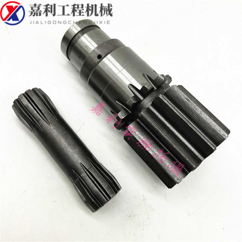挖掘机微挖回转大立轴太阳齿临工16威克17徐工15 17旋转马达立轴