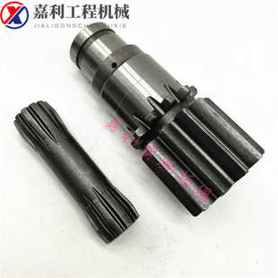 挖掘机微挖回转大立轴太阳齿临工16威克17徐工15 17旋转马达立轴