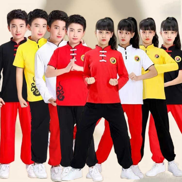 儿童武术服演出表演服中国风男生幼儿园新款六一运动会开幕服装
