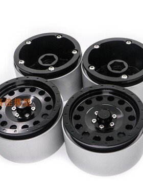 仿真攀爬车2.2铝合金轮毂 TRX4 SCX10 90046 KM2 幽灵管架通用