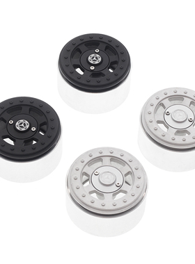 TRX-4 TRX-6奔驰6X6 G63 G500 SCX10攀爬车2.2寸金属锁胎轮毂W005