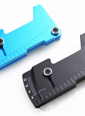 台湾FALCON 1/10调车工具 金属CNC车高尺 调车量高尺 四轮定位尺