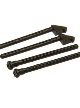 1/10通用模型配件 软塑胶型 樱花S/CS/XIS/ D4车壳柱 皮带车壳柱