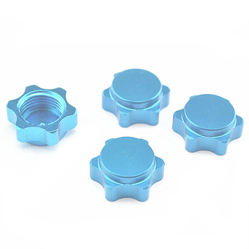 17mm防尘螺帽 1/8车结合器通用螺母 HSP94762 94886 17MM铝合螺帽