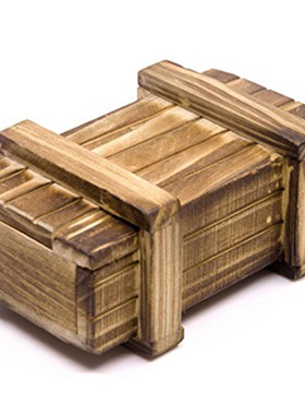 1/10仿真攀爬车 仿真场景木箱饰品 Axial SCX10 90046 D90 TRX-4