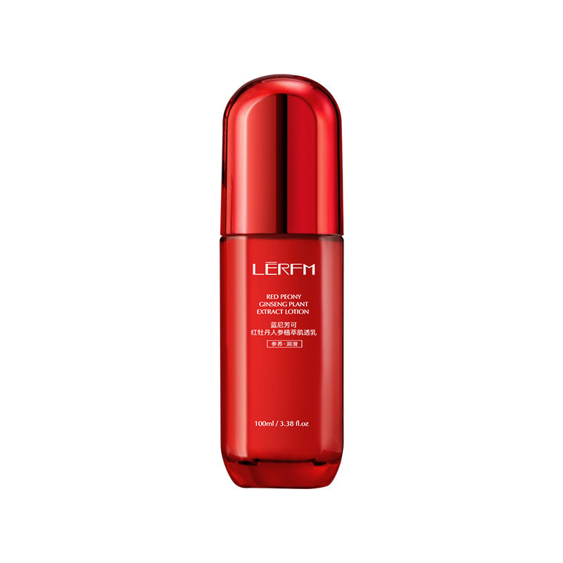 L?RFM蓝尼芳可红牡丹六件套抗皱面部护理套装100ml
