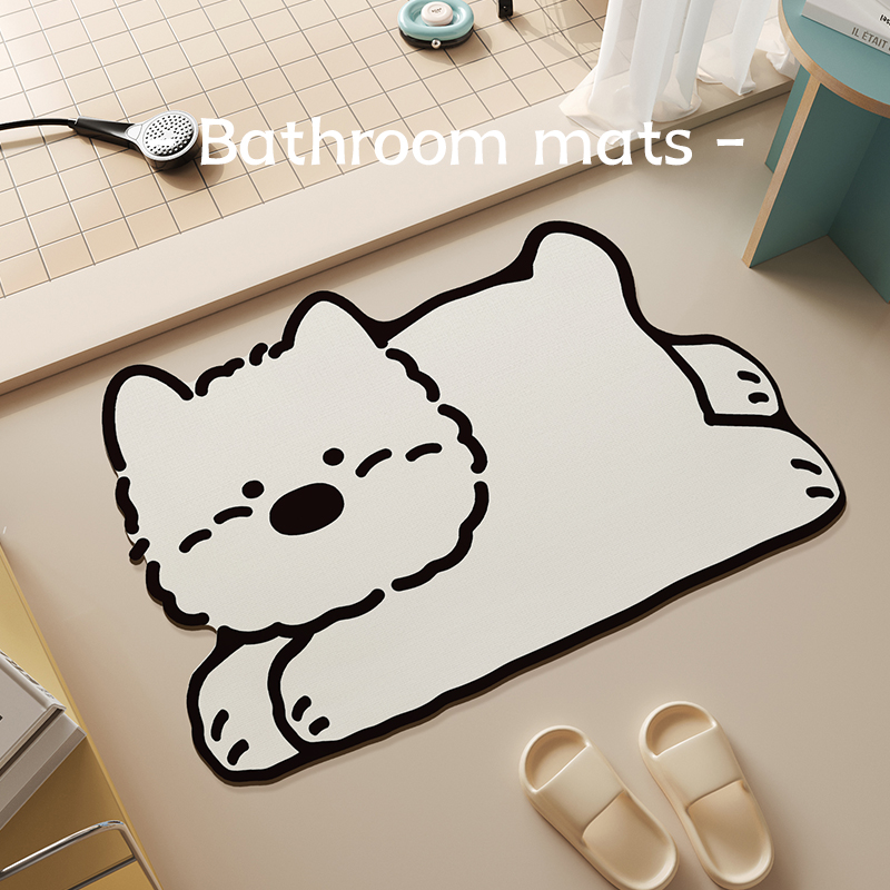 浴室地垫卫生间厕所门口