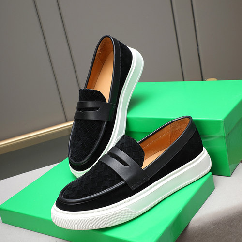 休闲单鞋男欧美一脚蹬2026懒人鞋