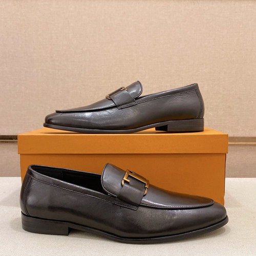 皮鞋男欧美一脚蹬乐福鞋男