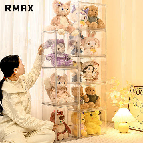 RMAX盲盒收纳亚克力展示架收藏盒