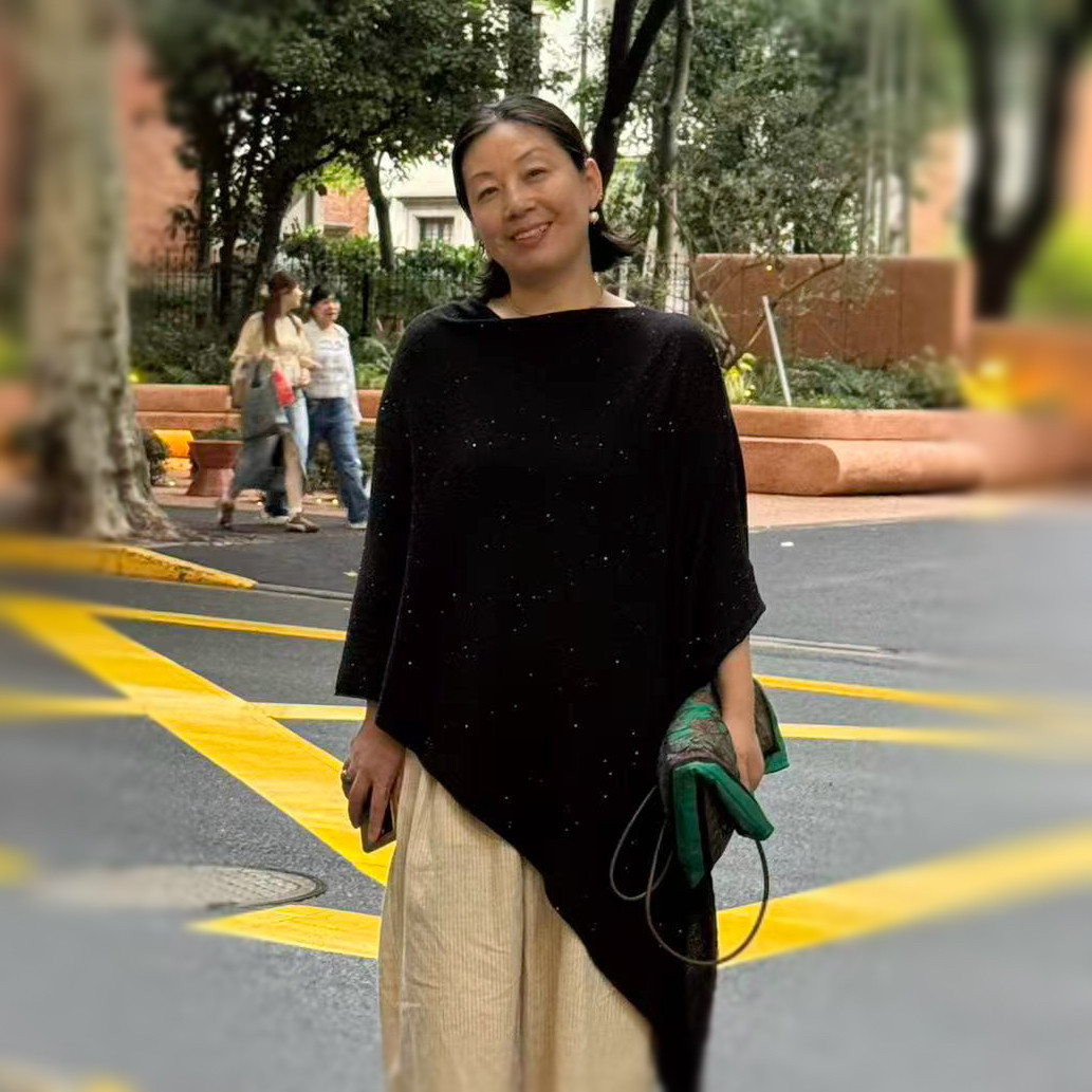 【一念星河】时尚百搭夏季亚麻针织亮片斗篷不规则造型女士罩衫