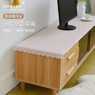 柜台面垫布茶几盖布 简约电视柜桌布防水防油免洗PVC桌垫餐边柜鞋