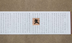 章草宋克急就章水写布清水练字毛笔书法水写布