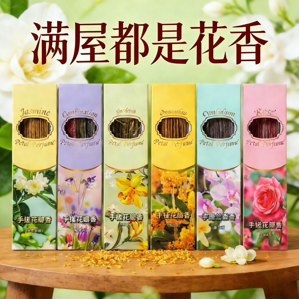 【手搓花瓣香】满屋花香不刺鼻