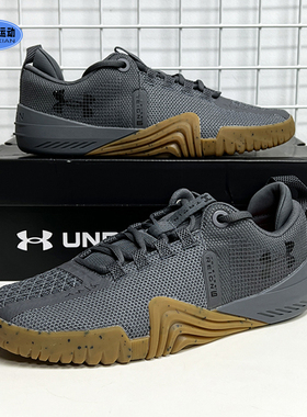 安德玛UA正品夏季男子Reign6健身运动鞋防滑轻便训练鞋3027341AD