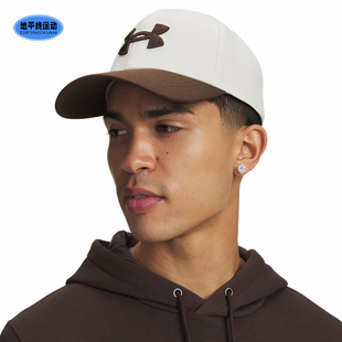 安德玛男士高端棒球帽春季新时尚撞色鸭舌帽跑步运动帽1376700DS