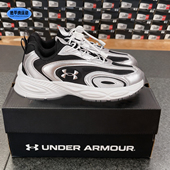 跑步鞋 安德玛UA运动鞋 青少年学生复古时尚 减震防滑束带款 童鞋 秋季