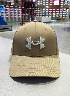 安德玛25新运动帽时尚男女同款户外休闲帽刺绣款鸭舌帽1376701AD