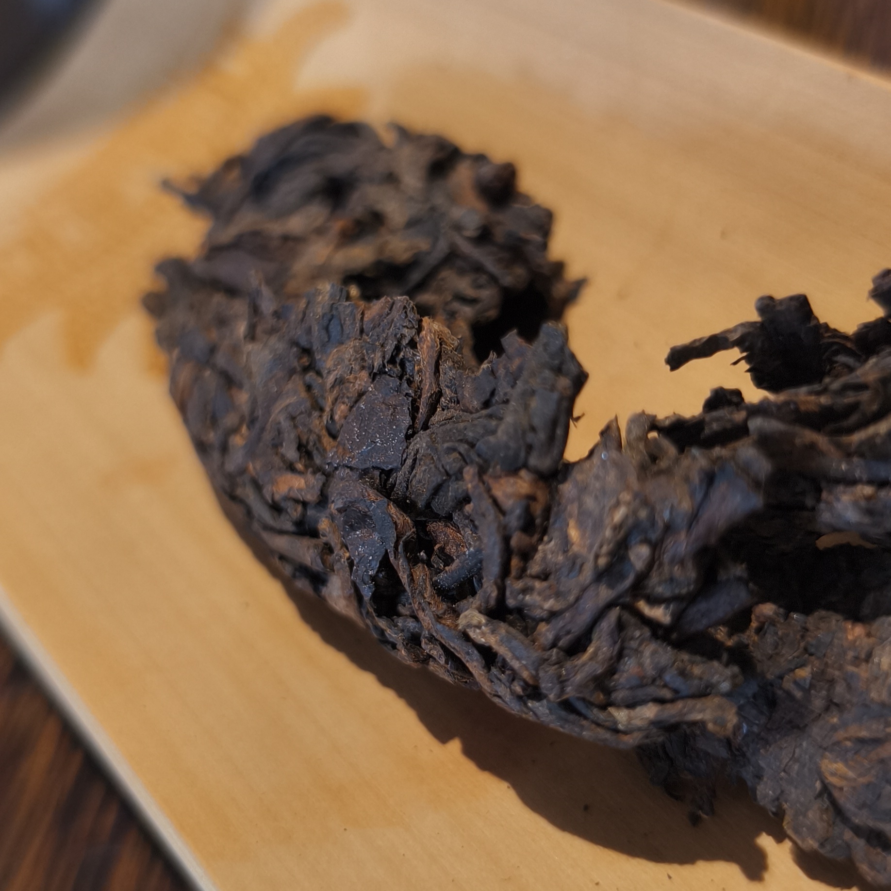 定制熟普洱临沧小筐离地发酵