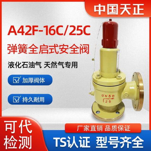 天正液化石油气天然气安全阀A42F