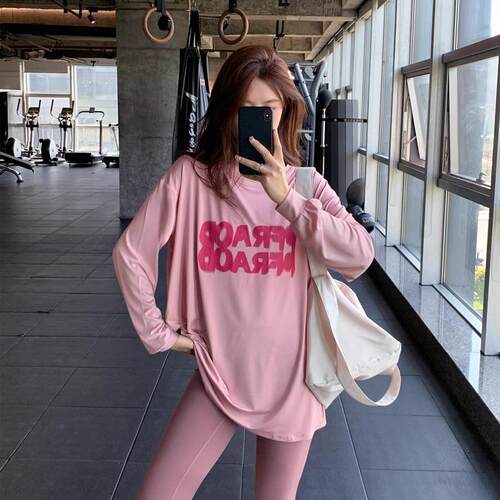 英国宽松大码女健身瑜伽服