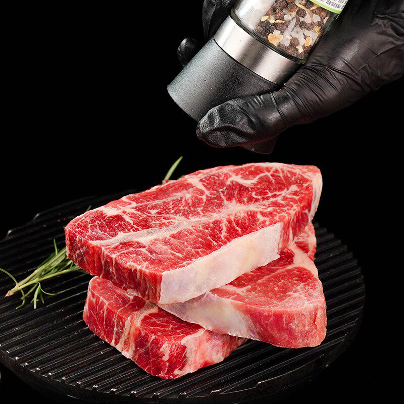 原切牛排阿根廷安格斯原切谷饲板腱牛排1500g/2500g