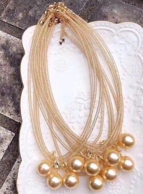 DIY半银进口水晶毛衣链配件项链