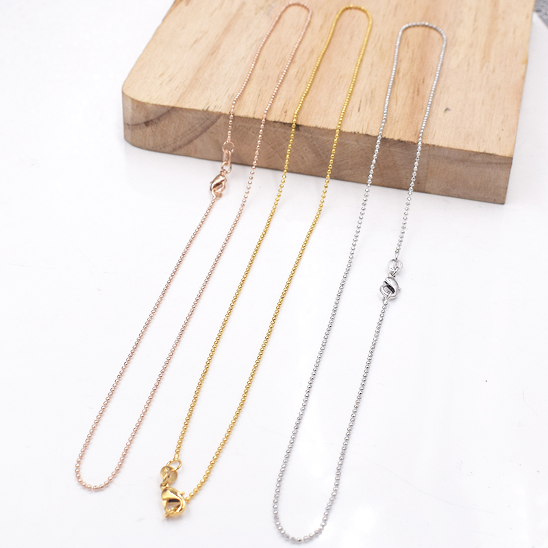 镀14k金  45cm项链