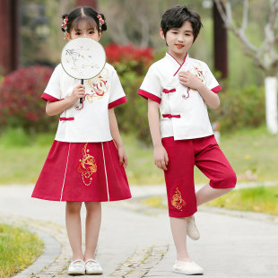 探故知立春咏春雪龙吟苍穹唤不谓侠儿童舞蹈演出服装男女学生吉量