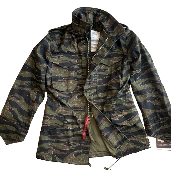 热带定制版黑虎纹越战款纯棉