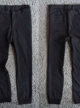 2折秋季客供暗条纹面料柔软亲肤科技微防水男士休闲裤 07627 P40