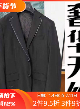 镇店之宝2折秋季高端时装商务宴会天丝男士西服单西204812 P120