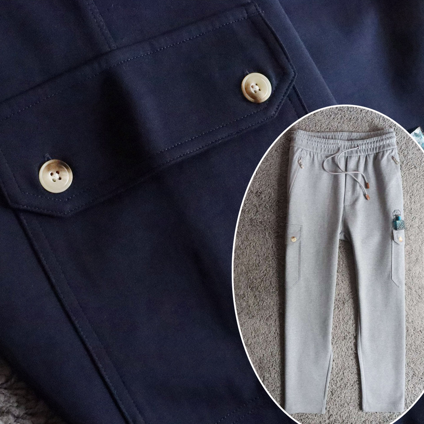 2025秋季新品高支高密双面棉时尚工装口袋男士休闲运动裤 569#,男装,卫裤,淘宝优惠券,粉丝福利购,淘宝优惠卷