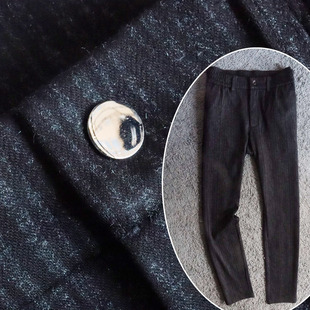 K265 限量几件2折秋冬保暖棉条纹修身 休闲裤 男士 P30 运动裤