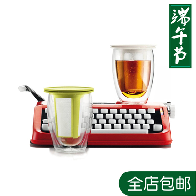 双层耐高温隔热真空玻璃水杯