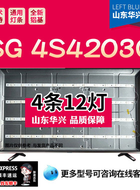 鲁至适用爱索佳SG 4S4203C灯条 30.B420D01L03-A07配屏E420SG03