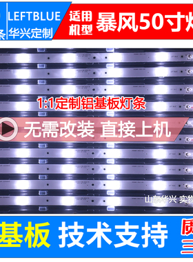 鲁至适用暴风50TM灯条50F1灯条DS50M51 DS03-V02 DSBJ-WG 6灯灯条