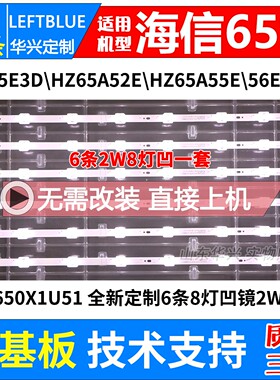 鲁至适用海信65E3D-J灯条 HD650X1U51-T0+2019052001+APT-HXLB