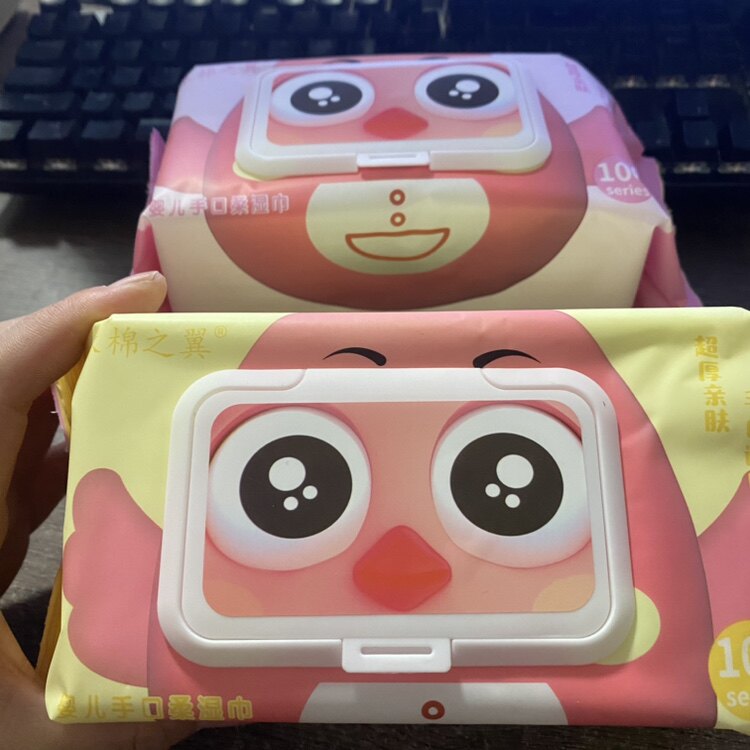 婴儿手口湿巾大包木棉之翼加厚