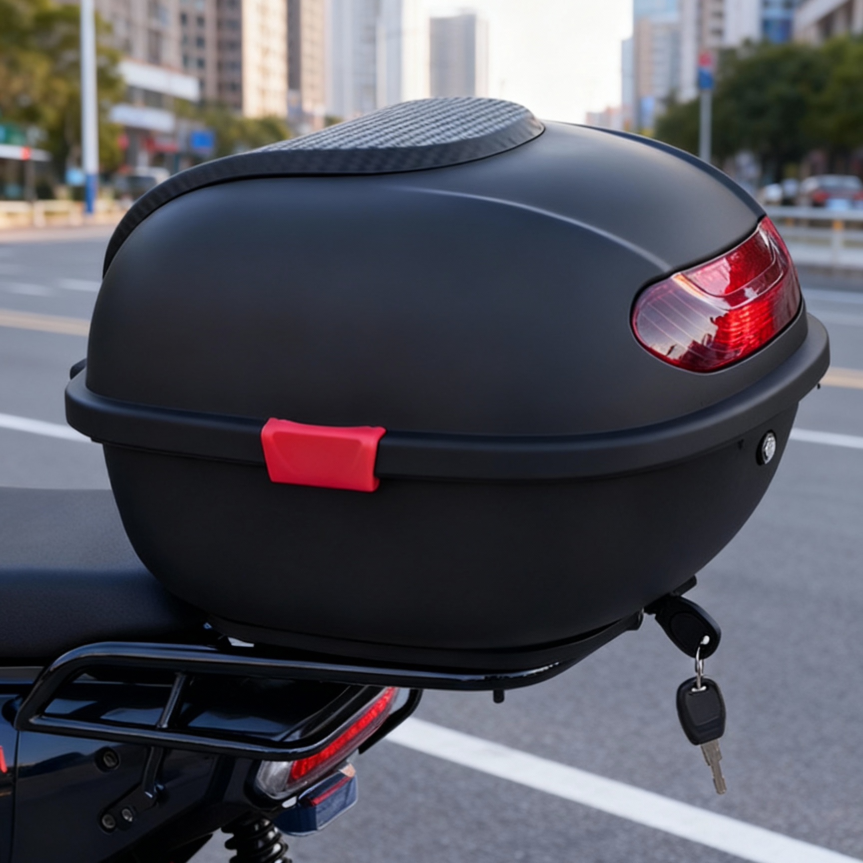 适用雅迪爱玛电动车后尾箱大容量