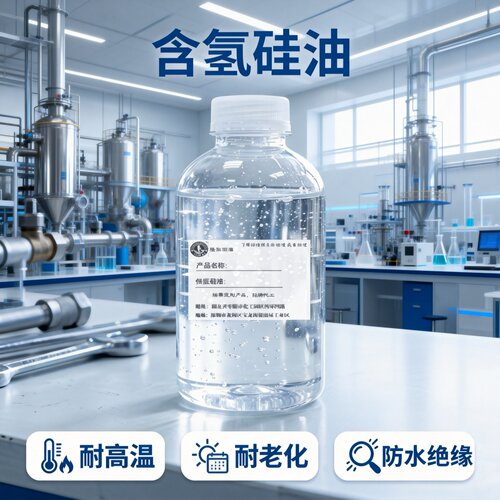 低含氢硅油0.1-1含氢量选交联剂