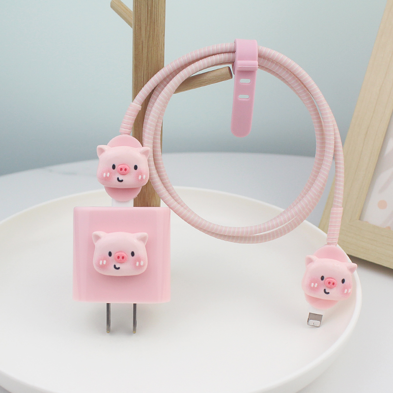 适用苹果16Pro数据线保护套iPhone15快充线缠绕绳20w充电器头套壳