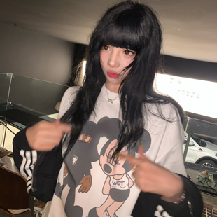 RsnenLB人生账单 联名夏季恶搞米奇趣味T恤