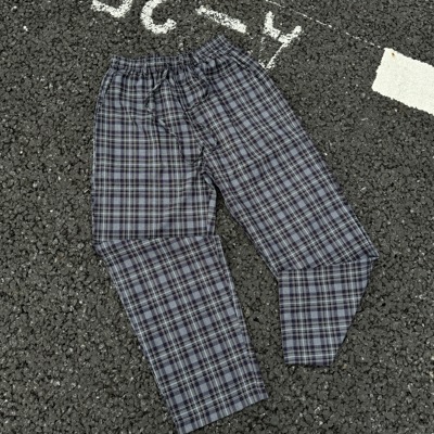 复古休闲慵懒感百搭格子裤