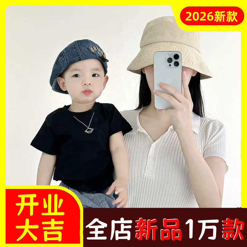 韩版洋气牛仔儿童帽子春秋薄款反
