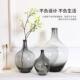 简约现代创意大肚玻璃花瓶摆件样板间售楼处酒店客厅玄关桌面花器